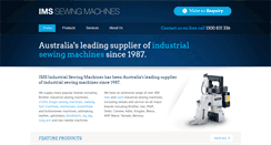 Desktop Screenshot of imsmachines.com